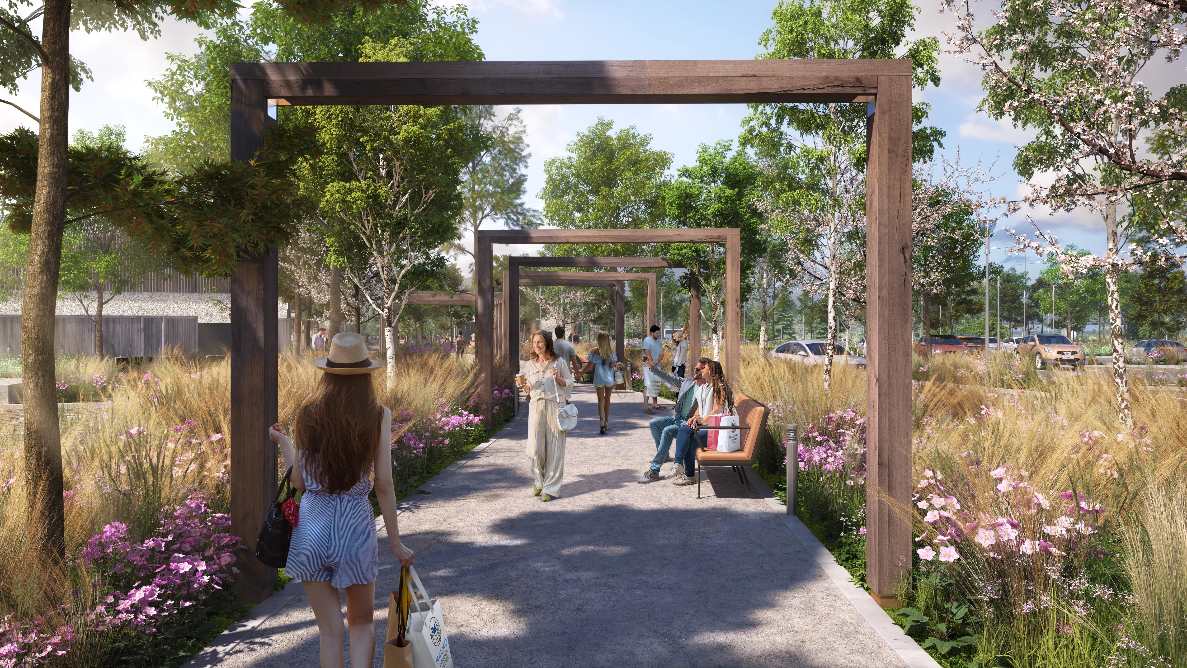Malmo Designer Village CGI-v1
